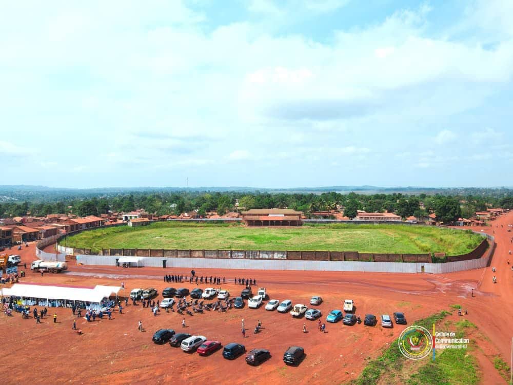 Chantier stade d'Isiro 1